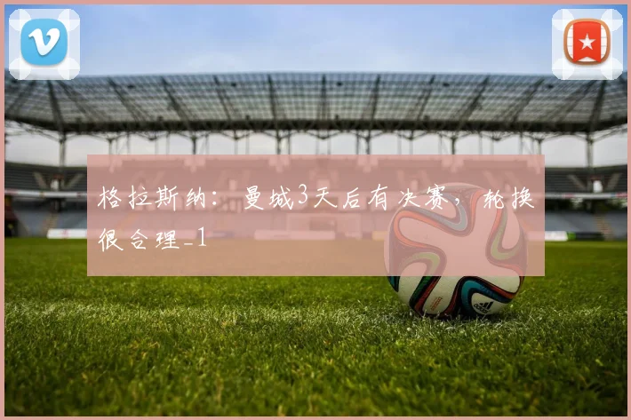 格拉斯纳：曼城3天后有决赛，轮换很合理_1